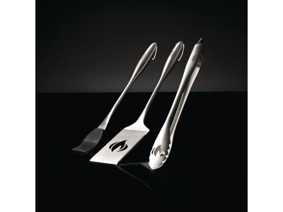 Napoleon Napoleon набір з трьох предметів з нержавіючої сталі щипці, лопатка, пензлик