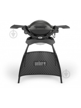 Weber Q-140 з підставкою сірий