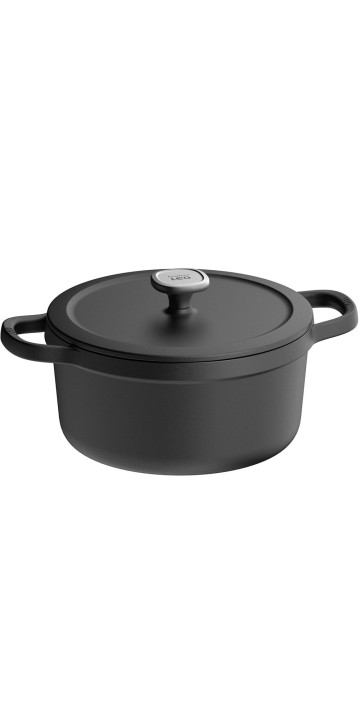 Кастрюля чугунная Berghoff LEO GRAPHITE , диам. 26 см, 5,7 л