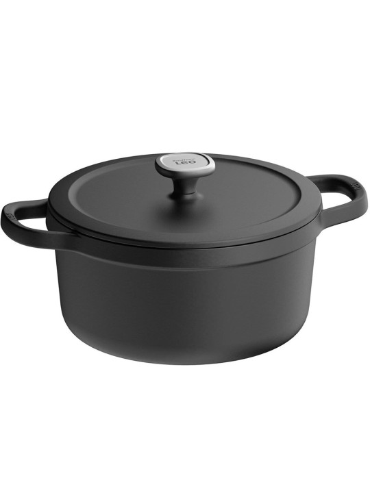 Кастрюля чугунная Berghoff LEO GRAPHITE , диам. 26 см, 5,7 л