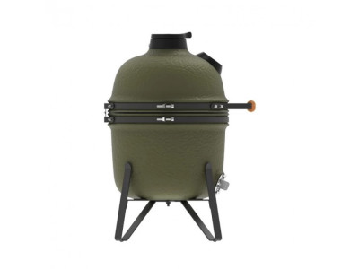 Керамический угольный гриль Berghoff маленький , зеленый матовый