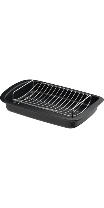 Противень Berghoff Leo Graphite с антипригарным покрытием с решеткой 42х28 см