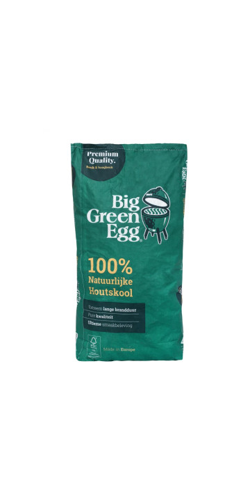 Big Green Egg натуральне вугiлля деревне 9кг