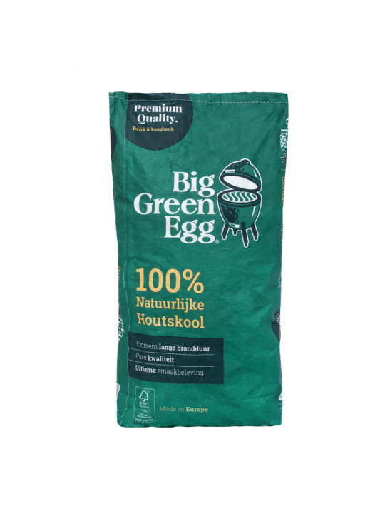 Big Green Egg натуральне вугiлля деревне 9кг