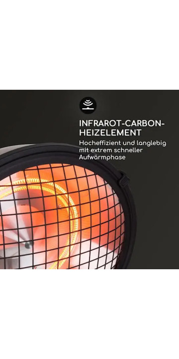 Інфрачервоний електричний обігрівач Blumfeldt Heatspot