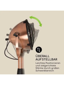 Інфрачервоний електричний обігрівач Blumfeldt Heatspot