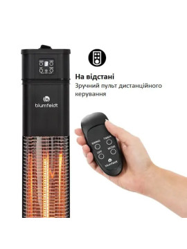 Электрический обогреватель Blumfeldt Heat Guru Plus L Black