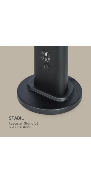 Інфрачервоний обігрівач Blumfeldt Heat Guru Plus Black