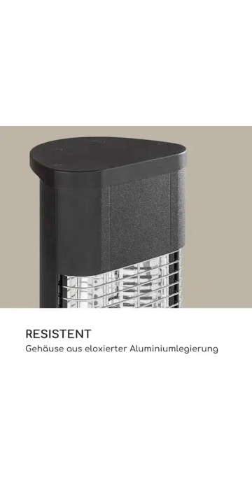 Інфрачервоний обігрівач Blumfeldt Heat Guru Plus Black