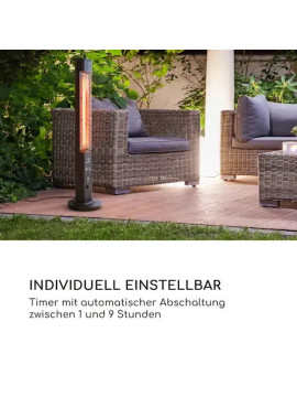 Инфракрасный обогреватель Blumfeldt Heat Guru Plus Black