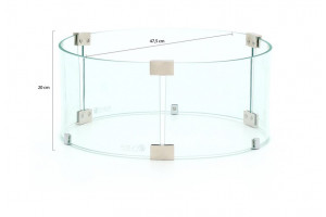 Набор защитного стекла Cosi round glass set