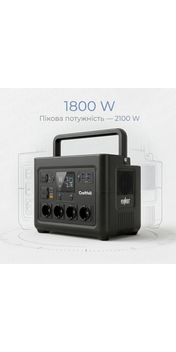 Зарядная станция Craftfull PS1800