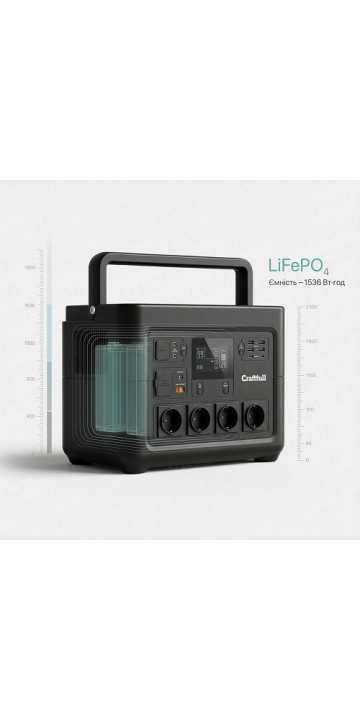 Зарядная станция Craftfull PS1800