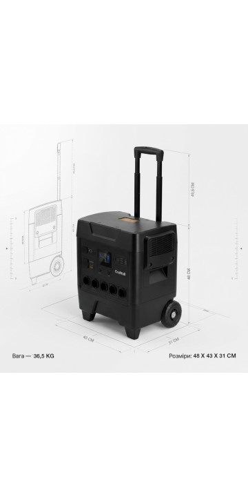 Зарядна станція Craftfull PS3600