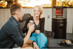 Газовий інфрачервоний обігрівач Enders Polo BLACK 2.0