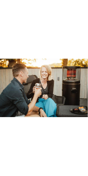 Газовий інфрачервоний обігрівач Enders Polo BLACK 2.0