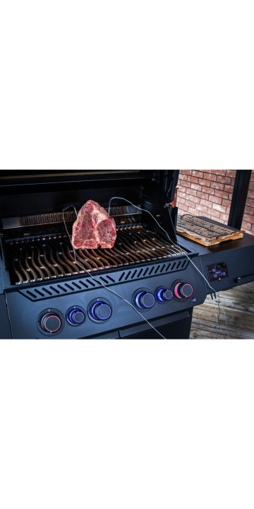 Газовый гриль Napoleon Phantom Prestige 500 Connected, черный мат