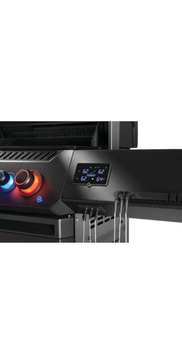 Газовый гриль Napoleon Phantom Prestige 500 Connected, черный мат