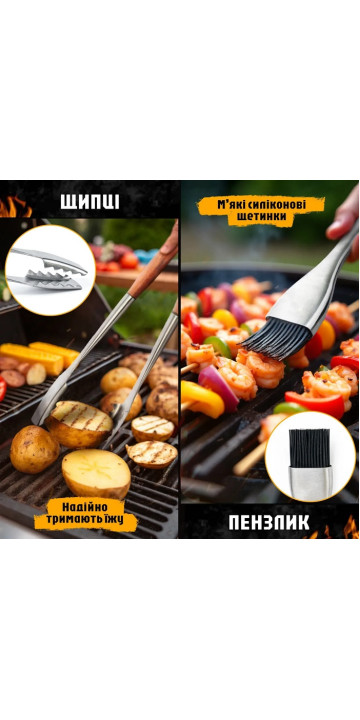 Набор для гриля и барбекю Viking Create 5 предметов