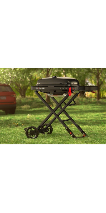 Портативный газовый гриль Weber Traveler LP Stealth