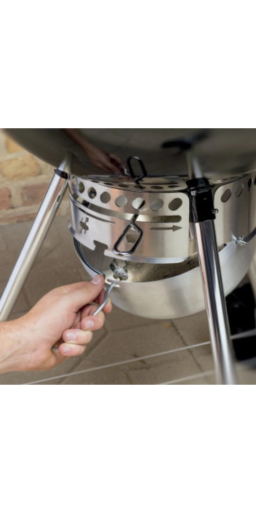 Угольный гриль Weber Master-Touch GBS C-5750 57 см, синий графит